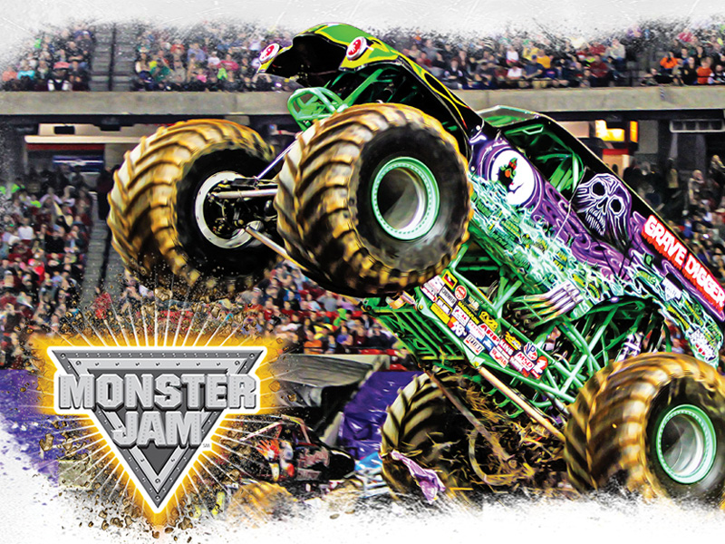 Monster Jam Tickets 18th February Angel Stadium